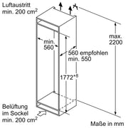 Bosch - Kühl-/Gefrierkombination EB-Kühl/Gefrierkombi KIV86VFE1 Serie4