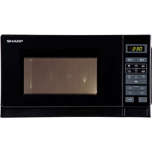 Sharp - Mikrowellengerät Solo-Mikrowelle R242BKW 20L 800W