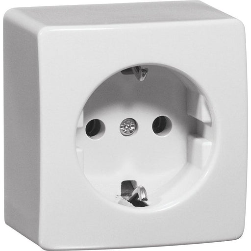 Peha - Schalter-/Steckdosenkombination Steckdose SCHUKO H 6600 V weiß