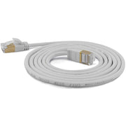 Wantec - Patchkabel Kupfer SSTP-Patchkabel Cat.6A gr 7184 gr 0,2m 0,2m Steck. 4mm