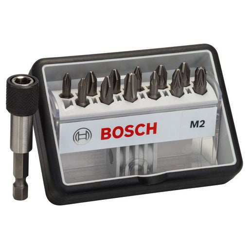 Bosch - Bit-Set 12+1-tlg. 2607002564 Schrauberbit-Set