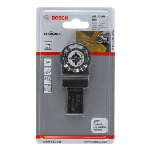Bosch - Blatt für Oszillierer BIM Tauchsägeblatt AIZ 20 2608661628 AB Wood and Metal 30