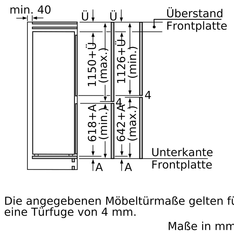 Bosch - Kühl-/Gefrierkombination EB-Kühl/Gefrierkombi KIS87ADD0 Serie6