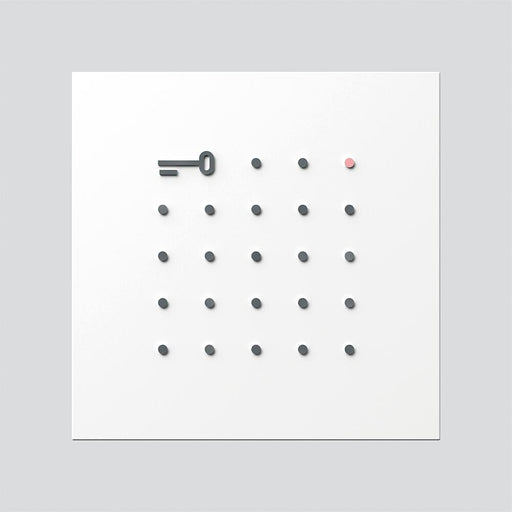 Siedle&Söhne - Funktionsmodul für Türkommunikation Electronic-Key-Lese-Modul ELM 600-0 W weiß