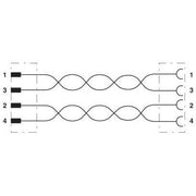 Phoenix Contact - Konfektioniertes Sensor-Aktor-Kabel Netzwerkkabel NBC-MSD/5 #1407402 CAT5 RAL5021