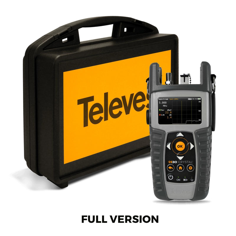 Televes - Antennenmessgerät Antennen Messgerät H30CO-F H30Crystal m.opt.Vol