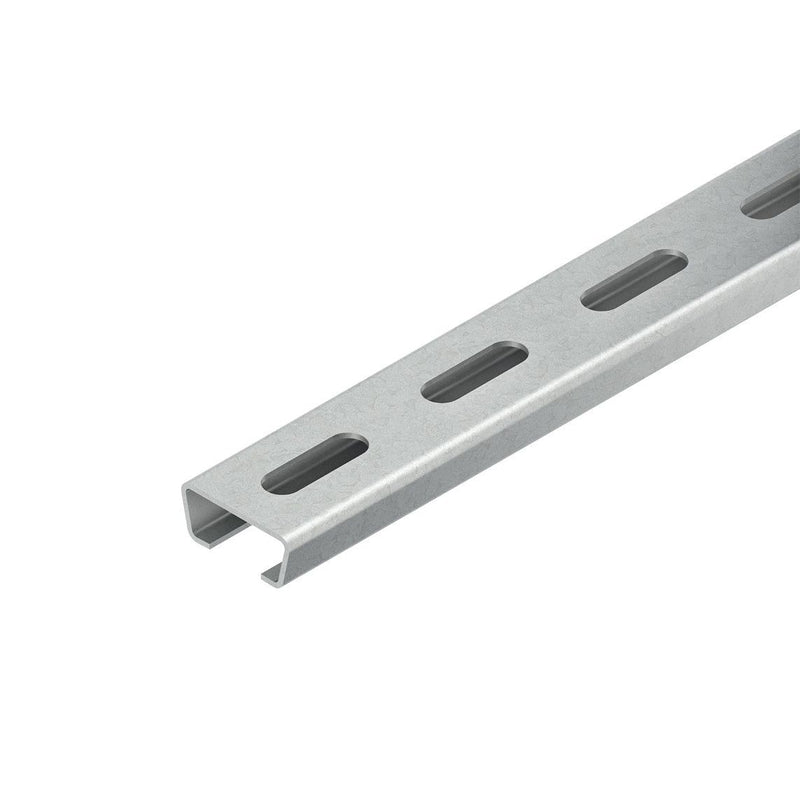 Niedax - Stiel/Profilschiene Ankerschiene 2975/2 FL − 2 Meter