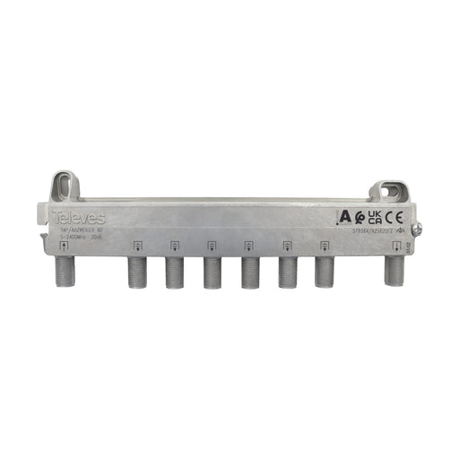 Televes - Abzweiger und Verteiler Abzweiger 6f AZS620FZ 20 dB, 5-2400 MHz