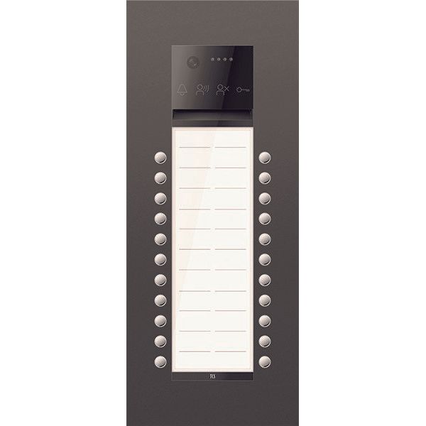 TCS Tür Control - Türstation für Türkommunikation PES PRO IP Vid. Außenst. AVU400222-0017 22T UP R7016