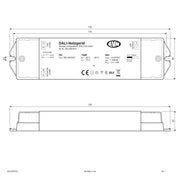 EVN Lichttechnik - Steuergerät für Leuchten DALI-LED-Steuerung DALD35015VS 350mA m.NG230V