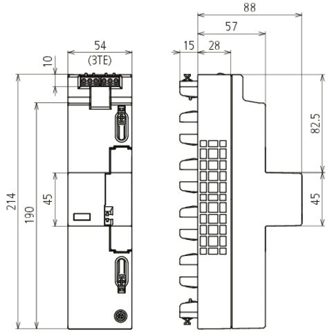 DEHN - Kombi-Ableiter für Energietechnik Kombi-Ableiter DSH ZP B2 LSG TT 255