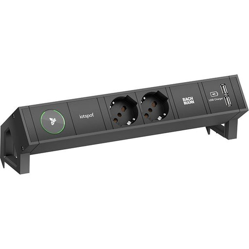 Bachmann - Mehrfachsteckdose Steckdosenleiste 902.840 DESK2 1xiotspot
