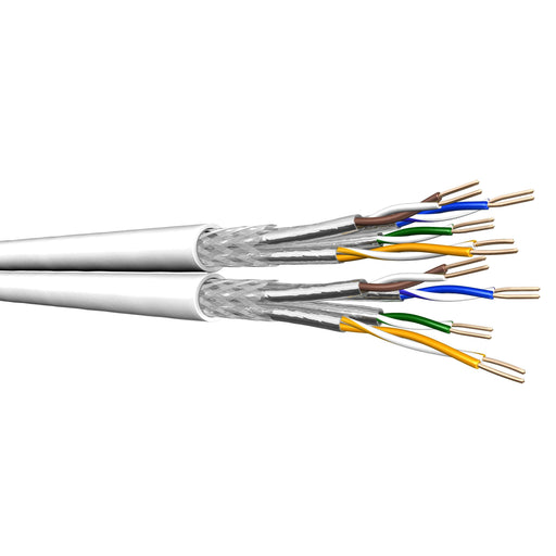 Draka Comteq (DNT) - Daten- und Kommunikationskabel UChome SS26 Kat.7 weiß dup 60060699-Dca Tr250 8P S/FTP AWG26 − 250 Meter