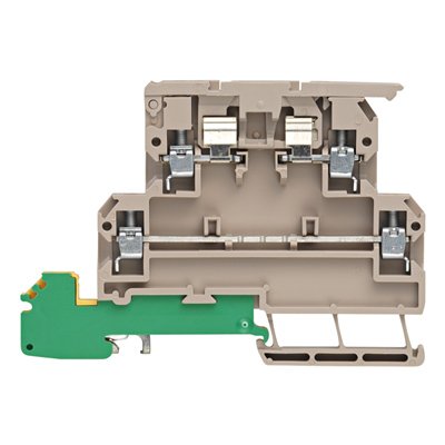 Weidmüller - Sicherungs-Reihenklemme Klemme KDKS 1/PE/35 DB − 50 Stück