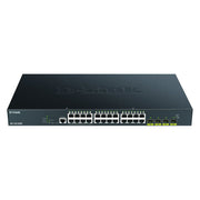 DLink - Netzwerk Switch Gigabit Switch + 4x10G DGS-1250-28XMP/E POE+ managed