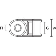 HellermannTyton - Befestigungssockel und -element für Kabelbinder Kabelhalter HDM375BDM4W 89x34,5mm schwarz − 100 Stück
