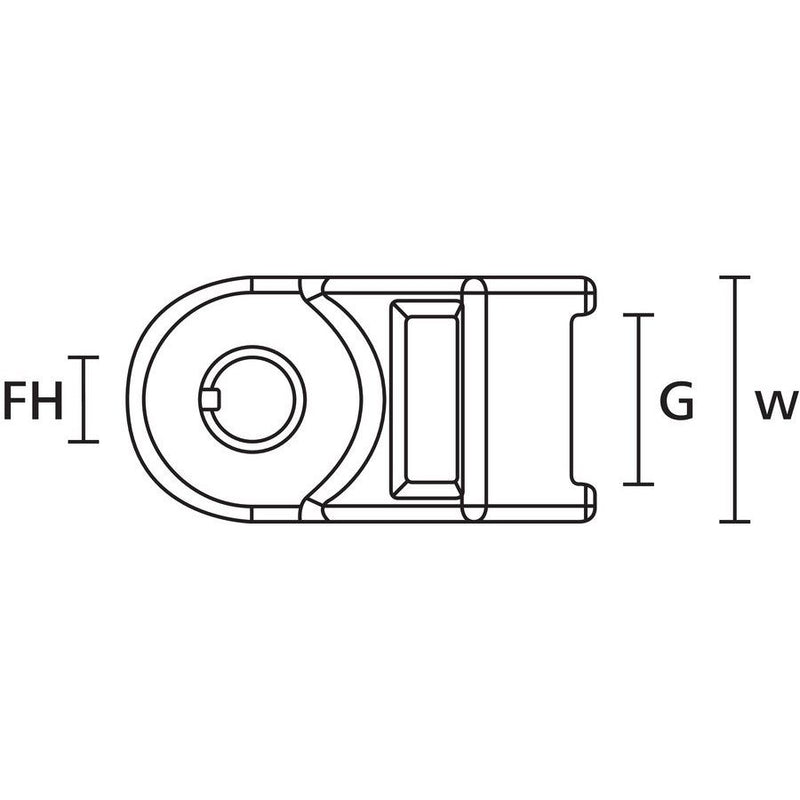 HellermannTyton - Befestigungssockel und -element für Kabelbinder Kabelhalter HDM375BDM4W 89x34,5mm schwarz − 100 Stück