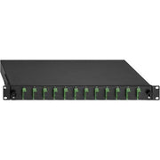 Rutenbeck - Patchpanel LWL BasicLine Spleissbox 2280307120 12xSC-D OM5 grün