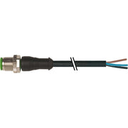 Murrelektronik - Konfektioniertes Sensor-Aktor-Kabel M12 Stecker gerade 7000-12021-6141000 10m 4x0,34qmm sw − 1 Stück