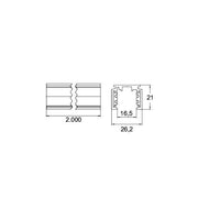 Brumberg Leuchten - Stromschiene 48 V-Stromschiene DALI 88487280