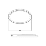 Brumberg Leuchten - Decken-/Wandleuchte LED-Anbaudownlight 230V 12260073 3000K