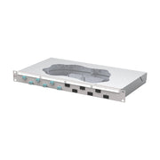 Metz Connect - Patchpanel LWL Patchfeld splice 1504557706-F 6xLC-D OM3
