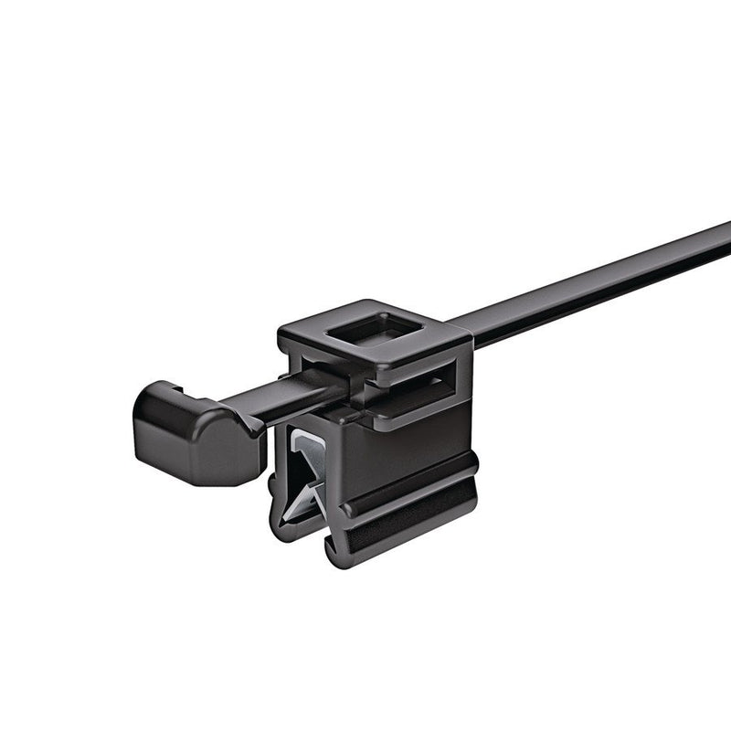 HellermannTyton - Kabelbinder Befestigungsbinder T50ROSEC4B − 100 Stück