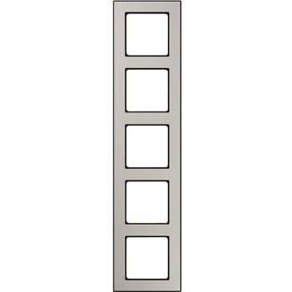 Peha - Abdeckrahmen Rahmen 5-fach D 20.675.222.192 Metal titan-psw
