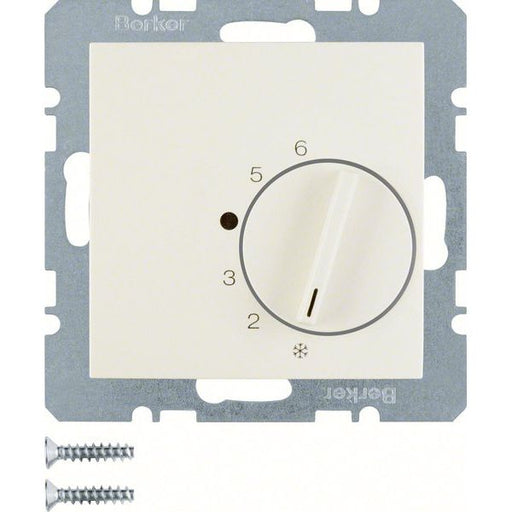 Berker - Raumthermostat Raumtemperaturregler 20268982 mit Wechsler