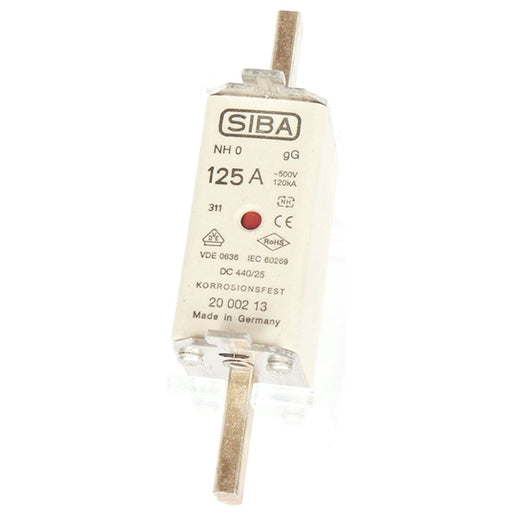 Siba - Messersicherung NH-Sicherungseinsatz 2021008.160 160A NH0 aM 690V − 3 Stück