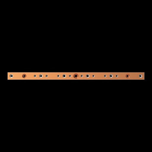 Striebel&John - Sammelschiene Kupferschiene lose ZX2531 30x10mm, L:583mm