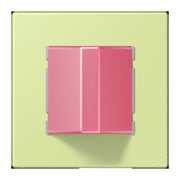 Jung - Behindertenelement für Installationsschalterprogramme Notrufsystem Rufmodul NRS LC 0834 RM 222 vert jaune clair