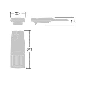 Thorn - Straßen- und Platzleuchte LED-Straßenleuchte IP 12L35- #96275981 4000K