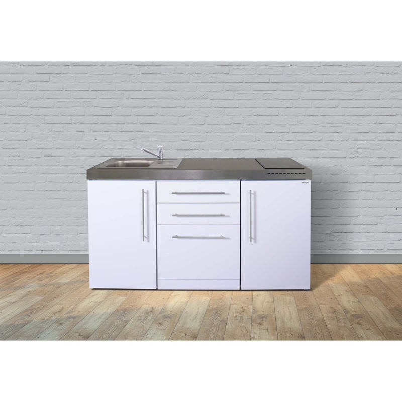 Stengel - Mini-Küche Miniküche Premiumline MPGS160KSGSIKFreBli weiß