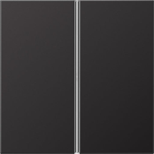 Jung - Abdeckung/Bedienelement für Installationsschalterprogramme Tastensatz 2-fach AL 2402 TSA D komplett − 1 Stück