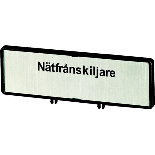 Eaton - Zubehör/Ersatzteile für Niederspannungs-Schalttechnik Träger mit Schild ZFSNT75-P3 T5 T5B P3 88x27mm