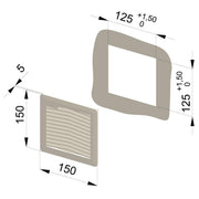 Enoc - Filter (Gehäuse/Schaltschrank Klimatisierung) Filter UP F 02