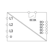 WAGO - Gleichstromversorgung Stromversorgung 787-2744 Eco,3-phasig