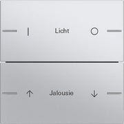 Gira - Bussystem-Tastwippe Wippenset 2-fach indiv. 576226 Tastsensor Alu