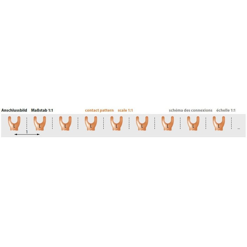 Pollmann - Phasenschiene G-1L-210/12 iso 1-phasig