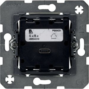 Berker - USB-Spannungsversorgung USB PD Power Modul, 48604010 65W, S/B