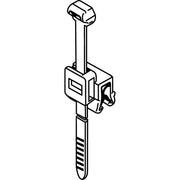 HellermannTyton - Kabelbinder Befestigungsbinder T50ROSEC5A PA66W schwarz − 500 Stück
