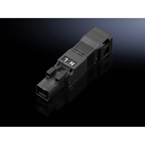 Rittal - Kompaktverteiler für steckbare Gebäudeinstallation Stecker SZ 2500.650 (VE5) 2-polig, 100-240V