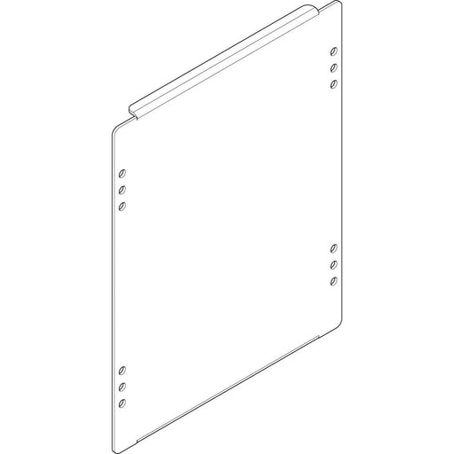ABN - Montageplatte für Verteilergehäuse Montageplatte FM12N 200x250mm 1FB/2RE