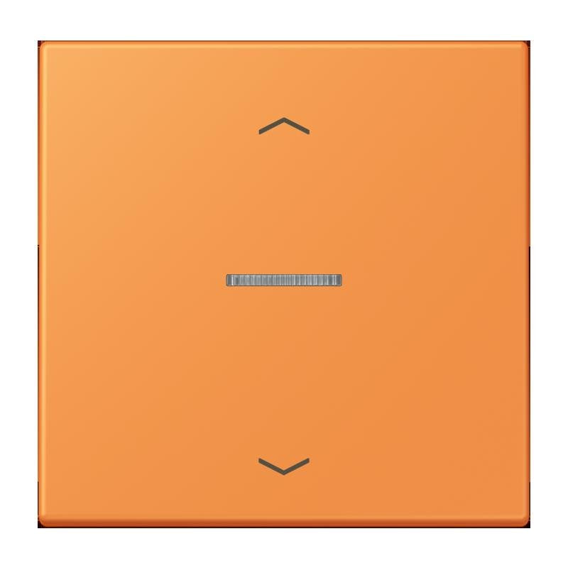 Jung - Abdeckung/Bedienelement für Installationsschalterprogramme Wippe mit Lichtleiter LC 101 KO5P 225 orange clair