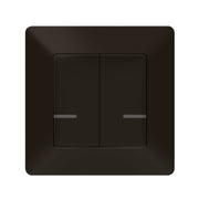 Legrand - Funksender Wandsender 2-Fach Legrand 756387 Schwarz