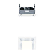 Zumtobel Group - Downlight/Strahler/Flutlicht LED - Deckeneinbauleuchte PANOS EVO #60815887 Q140L 830 230V AL WH