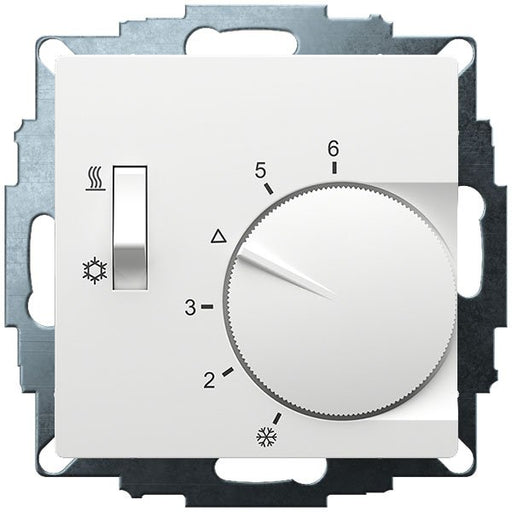 Eberle Controls - Raumthermostat/Uhrenthermostat UP-Raumregler 5-30C AC230V UTE 1770-RAL9016-M55 1Wechsler