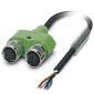Phoenix Contact - Konfektioniertes Sensor-Aktor-Kabel Sensor-/Aktor-Kabel SAC-4PY- 5,0-PUR/2XF