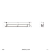 EVN Lichttechnik - Decken-/Wandleuchte LED-Anbauleuchte 24V SL3100102 3000K alu